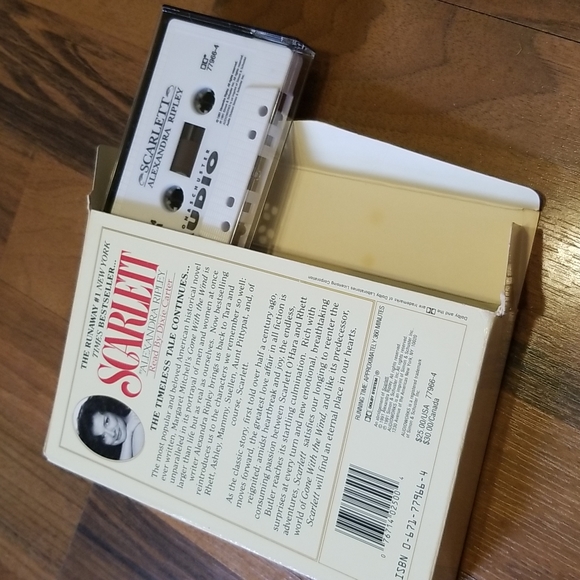 Scarlett The Sequel to Gone With the Wind Simon & Schuster Audio Book Cassettes - Picture 6 of 9